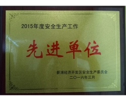 2015年度安全生产先进单位